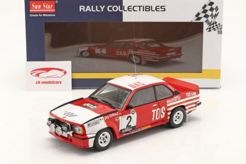 Opel Ascona 400 #2 Winner Haspengouw Rallye 1982 Colsoul, Lopes 1:18 SunStar