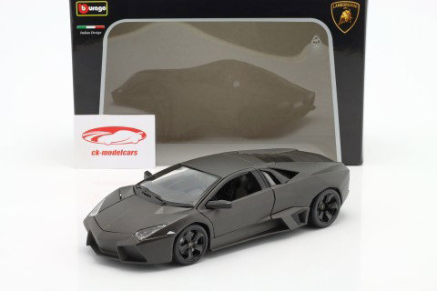 Lamborghini Reventon Baujahr 2008 grau 1:18 Bburago