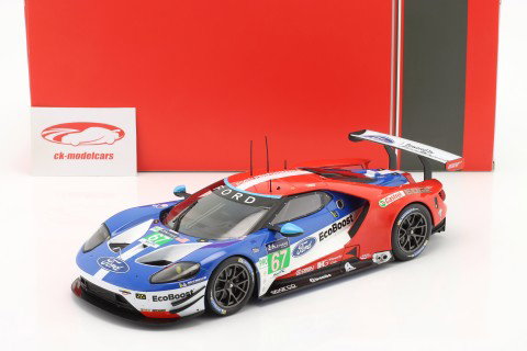 Ford GT #67 24h LeMans 2017 Tincknell, Priaulx, Derani 1:18 Ixo