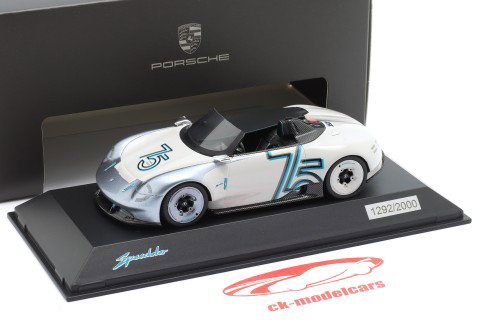 Porsche Vision 357 Speedster white 1:43 Spark