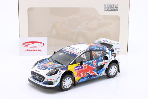 Ford Puma Rally1 #16 3rd Rallye Sweden 2024 Fourmaux, Coria 1:18 Solido
