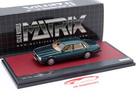 Jaguar XJR (J40) Year of construction 1991-1995 blue metallic 1:43 Matrix