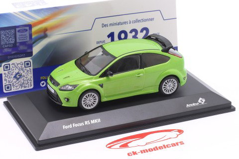 Ford Focus RS MK II Año de construcción 2010 verde 1:43 Solido
