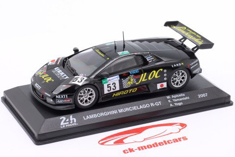 Lamborghini Murcielago R-GT #53 24h LeMans 2007 Yamanishi, Apicella, Yogou 1:43 Altaya
