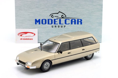 Citroen CX Break Année de construction 1977 beige métallique 1:18 ModelCar Group