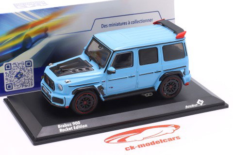 Brabus 900 Rocket Edition Bouwjaar 2021 China blauw 1:43 Solido