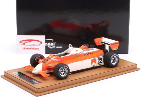 Patrick Depailler Alfa Romeo 179 #22 Monaco GP formule 1 1980 1:18 Tecnomodel
