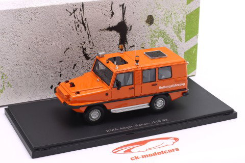 RMA 安菲 游侠 2800 SR 救援车辆 1985 橙子 1:43 AutoCult