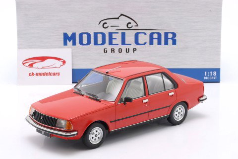 Renault 18 GTL Byggeår 1978 rød 1:18 ModelCar Group