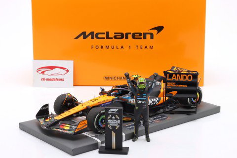 Minichamps 1:18 Oscar Piastri McLaren MCL60 #81 Formula 1 2023
