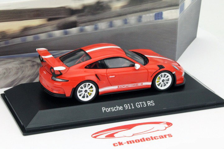 Porsche 911 (991) GT3 RS IAA Frankfurt Promo Edition 2015 rot 1:43 Spark