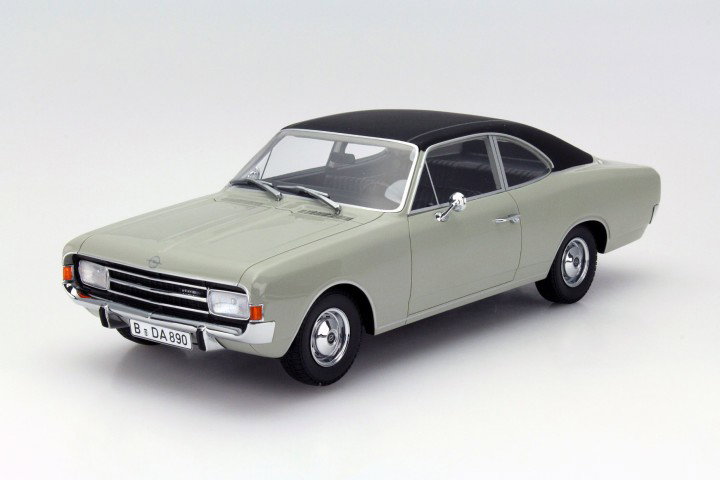 Opel Rekord C Coupe Baujahr 1966 grau 1:18 Minichamps