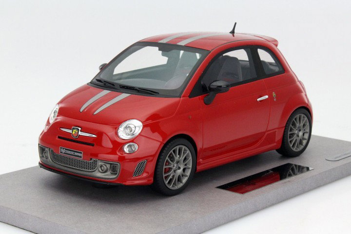 Fiat 695 Abarth Ferrari Tribute Baujahr 2010 rot 1:18 BBR