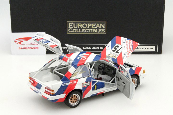 Ford Escort MK3 RS1600i #75 BTCC 1988 Goddard 1:18 SunStar