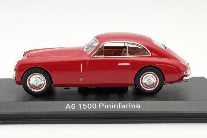 Maserati A6 1500 Pininfarina Year 1949 red 1:43 Leo Models