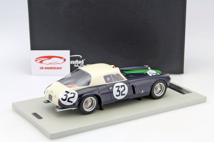 Lancia D20 Coupe #32 24h LeMans 1953 Bonetto, Valenzano 1:18 Tecnomodel