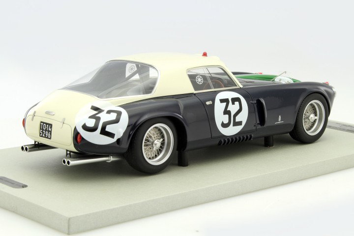 Lancia D20 Coupe #32 24h LeMans 1953 Bonetto, Valenzano 1:18 Tecnomodel