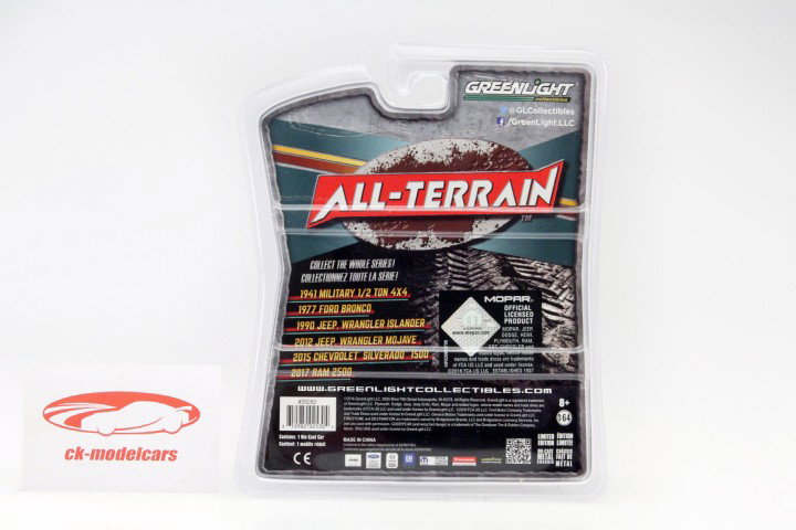 Chevrolet Silverado 1500 Year 2015 gray 1:64 Greenlight