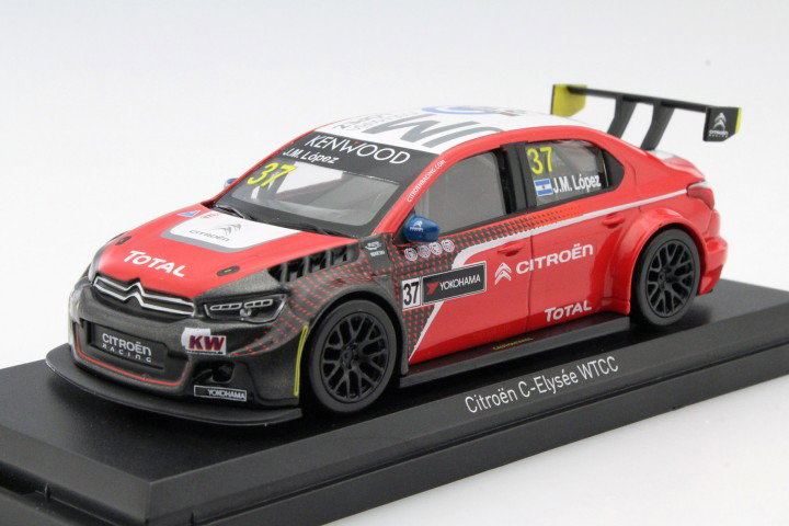 Citroen C-Elysee #37 WTC 2016 Jose Maria Lopez 1:43 Norev