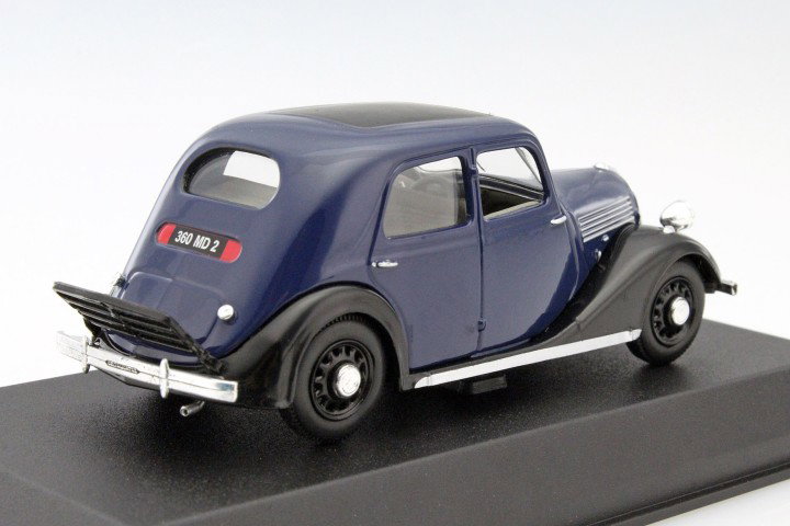 Renault Celtaquatre Year 1936 dark blue / black 1:43 Norev