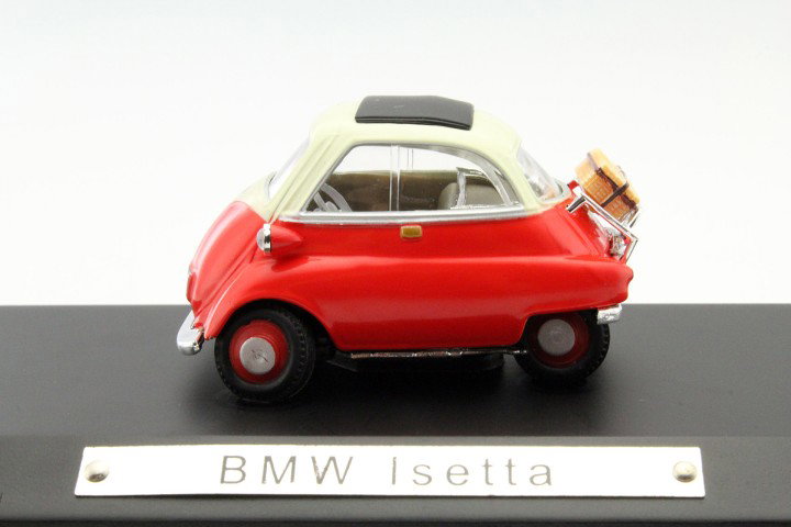 BMW Isetta rød / hvid 1:43 Atlas