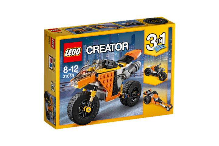 LEGO® Creator Straßenrennmaschine orange