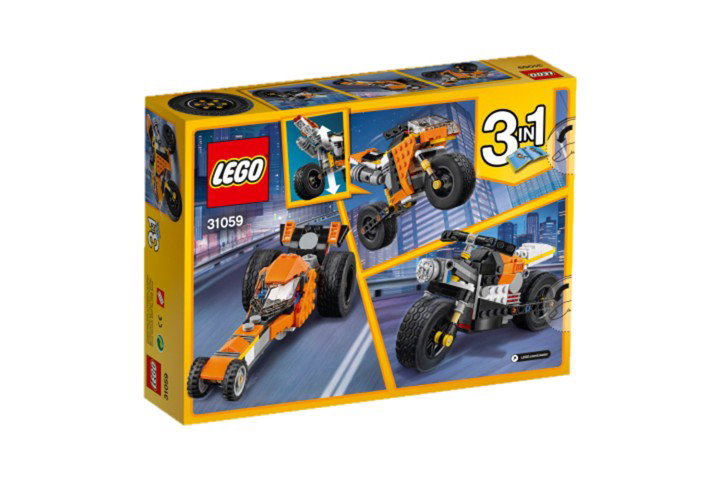 LEGO® Creator Straßenrennmaschine orange