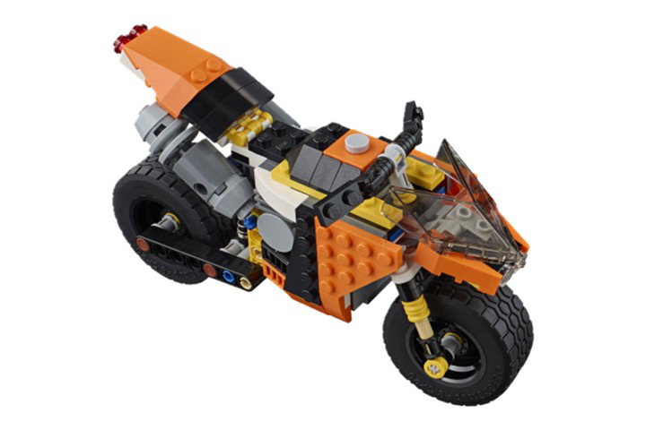LEGO® Creator Straßenrennmaschine orange