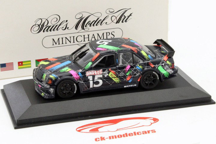 Mercedes-Benz Typ 190 (W201) #15 Guillemet, Barlesi 1:43 Minichamps