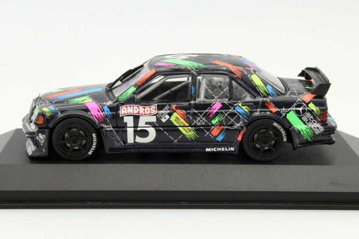 Mercedes-Benz Typ 190 (W201) #15 Guillemet, Barlesi 1:43 Minichamps