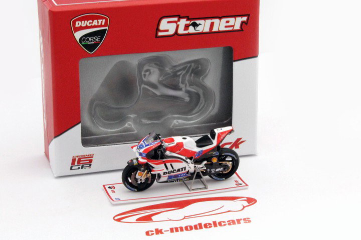Casey Stoner Ducati Desmo16 GP #27 MotoGP 2016 test Austria 1:43 Spark