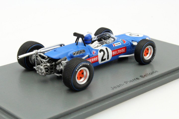 Jean-Pierre Beltoise Matra MS7 #21 South Africa GP formula 1 1968 1:43 Spark