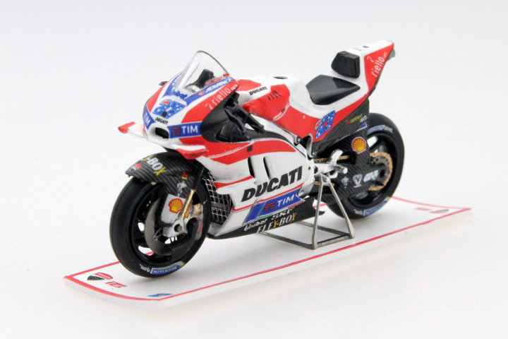 Casey Stoner Ducati Desmo16 GP #27 MotoGP 2016 test Austria 1:43 Spark