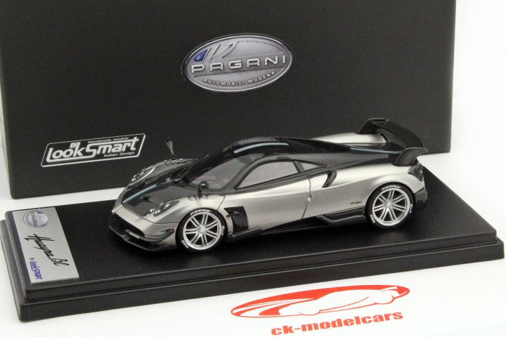 Pagani Huayra BC gray / carboxylic 1:43 LookSmart