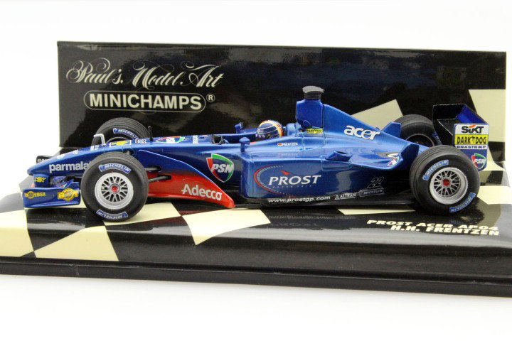 Heinz-Harald Frentzen Prost AP04 #22 formule 1 2001 1:43 Minichamps