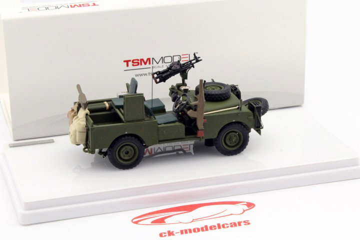Land Rover Series I SAS Patrol année 1957 olive vert 1:43 TrueScale