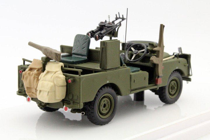 Land Rover Series I SAS Patrol année 1957 olive vert 1:43 TrueScale