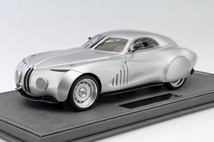 BMW Concept Car Mille Miglia 2006 silver 1:18 BBR