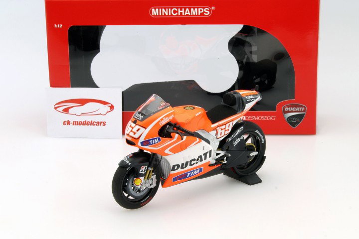 Nicky Hayden Ducati Desmosedici GP13 #69 MotoGP 2013 1:12 Minichamps