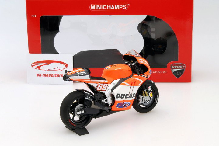 Nicky Hayden Ducati Desmosedici GP13 #69 MotoGP 2013 1:12 Minichamps