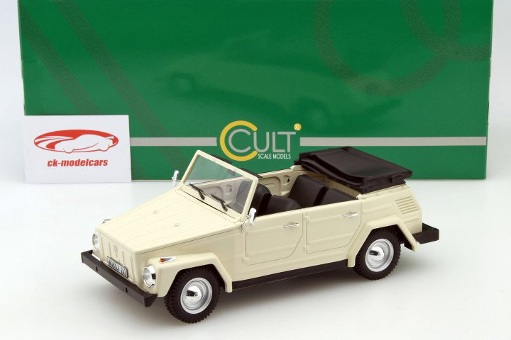 Volkswagen VW 181 white 1:18 Cult Scale