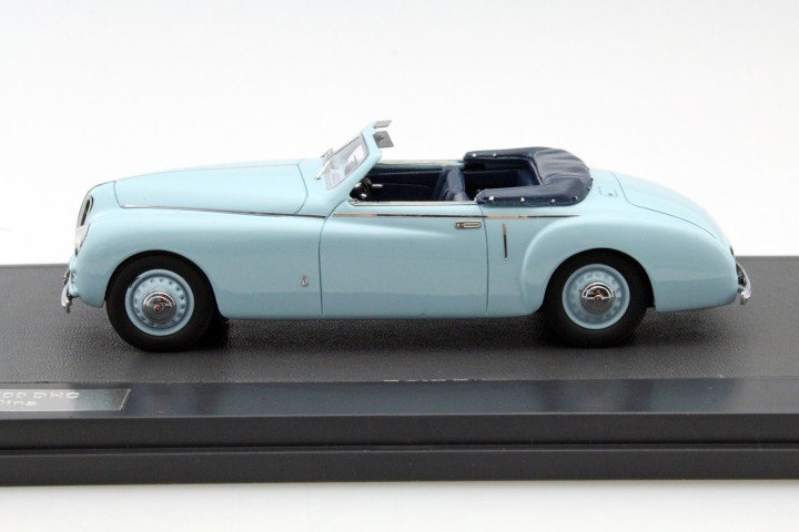 Bristol 400 DHC Pininfarina year 1948 blue 1:43 Matrix
