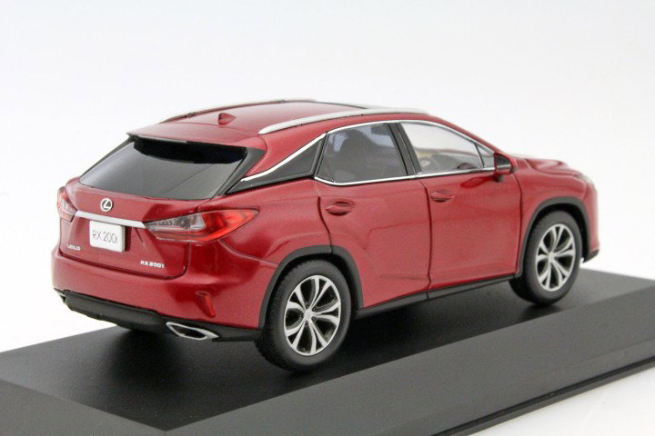 Lexus RX 200t jaar 2016 rood metalen 1:43 Kyosho