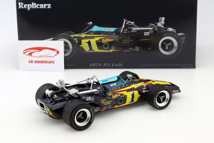 Al Unser Sr. PJ Colt #1 Vinder Indy 500 1971 1:18 Replicarz