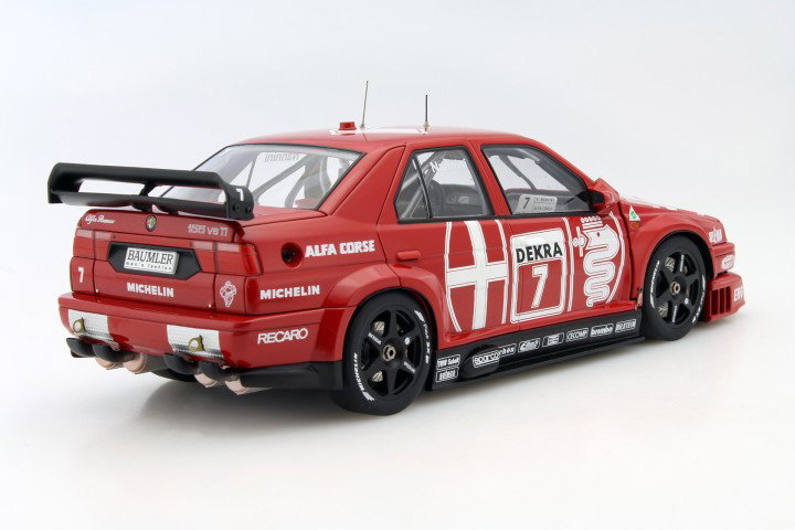2 car set N. Larini #8 &  A Nannini #7 Alfa Romeo 155 V6 Ti DTM 1993 1:18 AUTOart