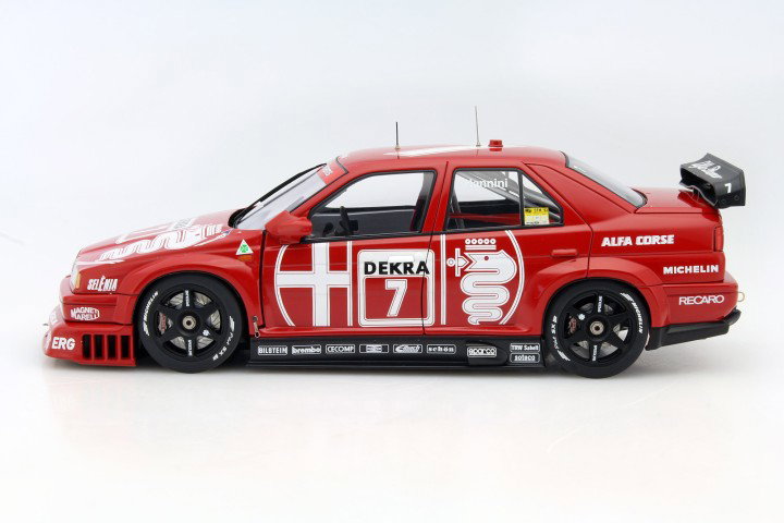 2 car set N. Larini #8 &  A Nannini #7 Alfa Romeo 155 V6 Ti DTM 1993 1:18 AUTOart
