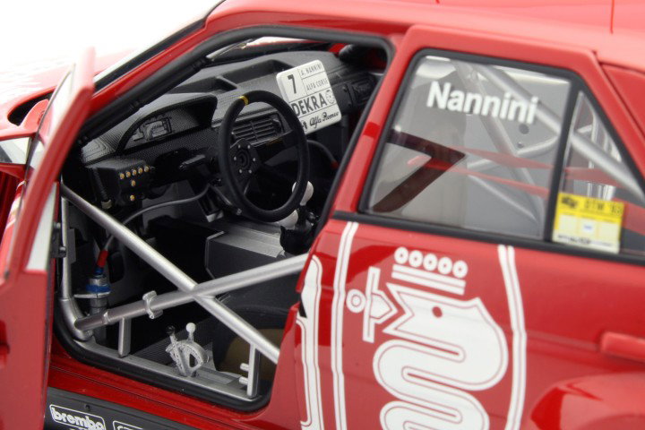 2 car set N. Larini #8 &  A Nannini #7 Alfa Romeo 155 V6 Ti DTM 1993 1:18 AUTOart