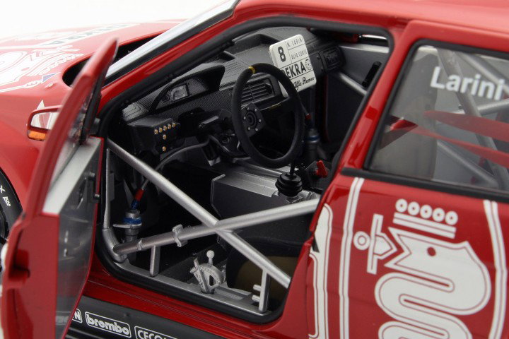2 car set N. Larini #8 &  A Nannini #7 Alfa Romeo 155 V6 Ti DTM 1993 1:18 AUTOart