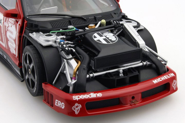 2 car set N. Larini #8 &  A Nannini #7 Alfa Romeo 155 V6 Ti DTM 1993 1:18 AUTOart
