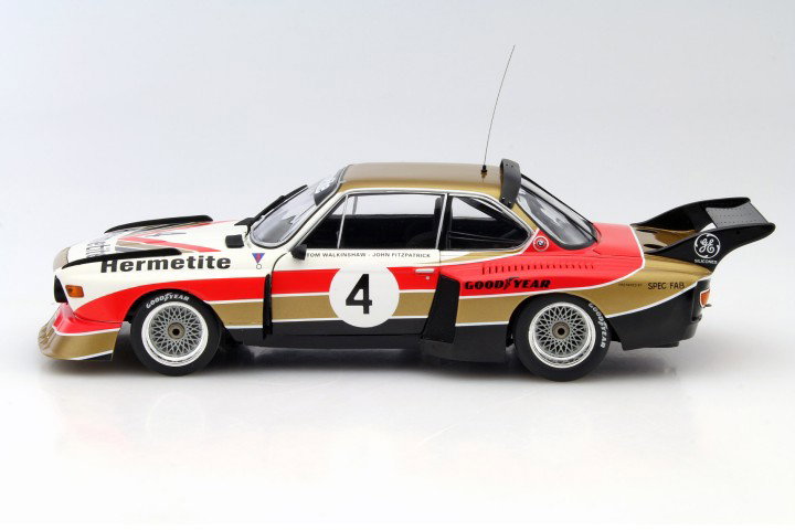 BMW 3.5 CSL Gr.5 #4 Winner 6h Silverstone 1976 Fitzpatrick, Walkinshaw 1:18 Minichamps